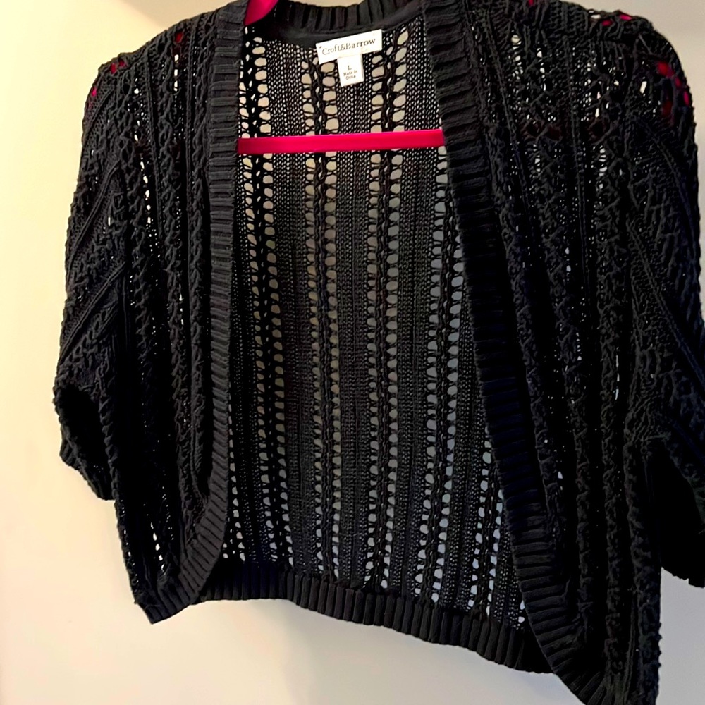 Crop sweater